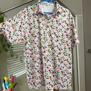 Tacos and tequila golf Men's Polo Shirt